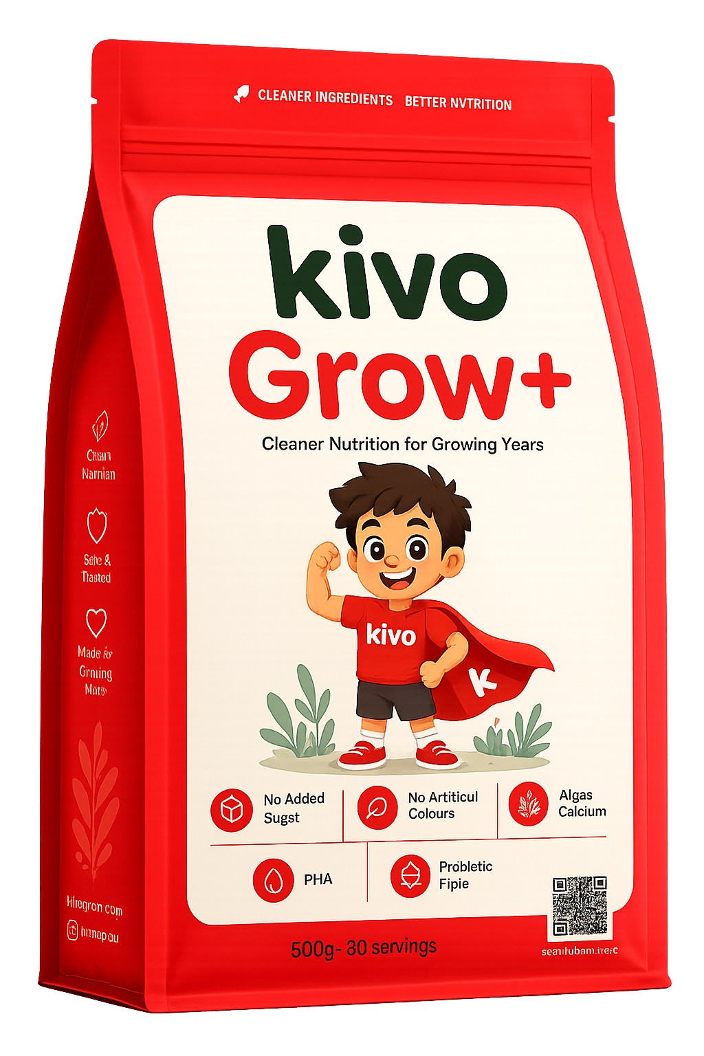 kivo Grow+ pouch